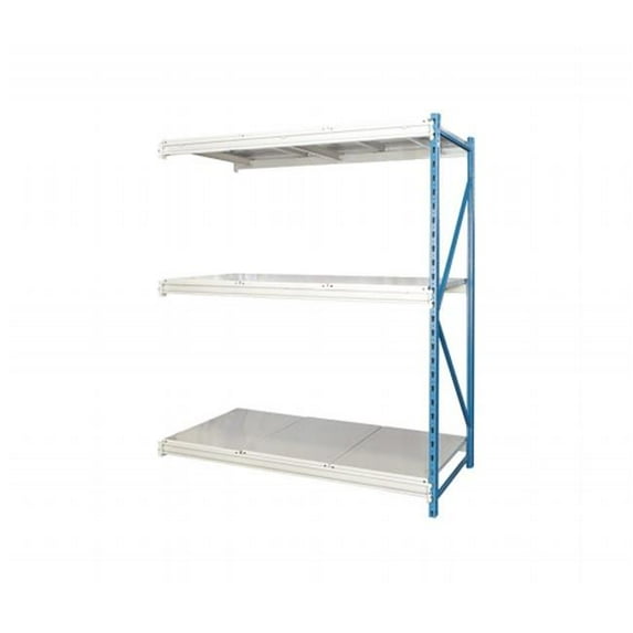 Hallowell HBR602487-3A-S-PB 60 W x 24 D x 87 H in. Bulk Storage Rack - Steel