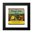 thumbnail image 2 of Anonymous 15x15 Black Modern Framed Museum Art Print Titled - Orange Lake Brand Citrus Label (1930-1950), 2 of 5