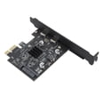 thumbnail image 1 of USB3.2 Gen 2 Expansion Card, High Speed 10Gbps Easy To Install USB 3.2 PCI Express Expansion Card  for Desktop PC, 1 of 7