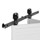 thumbnail image 1 of VEVOR Kit de riel de herrajes para puerta corrediza plegable de granero de 52" para dos puertas de 24, 1 of 9