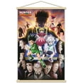 thumbnail image 1 of Hunter X Hunter - Book Key Art Wall Poster with Wooden Magnetic Frame, 22.375" x 34", 1 of 6