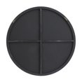 thumbnail image 6 of DecMode 42" x 42" Black Wall Mirror with Thin Frame, 6 of 8