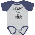 thumbnail image 3 of Inktastic My Aunt is a Nurse Girls Baby Bodysuit, 3 of 5