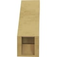 thumbnail image 4 of Ekena Millwork 5"W x 10"D x 14"H Aspen Rough Cedar Woodgrain TimberThane Knee Brace, Primed, 4 of 6