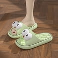 thumbnail image 1 of Zapatilla de pareja de dibujos animados de verano, chanclas informales de suela blanda para interior del hogar, zapatos deslizantes antideslizantes para baño, sandalias de playa al aire libre, 1 of 7