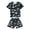 v-5Black13, variant on CAIVO Boys Cartoon Sleepwear Set Graphic O-Neck Short Sleeve Tops And Dinosaur Print Elastic-Waist Shorts, Casual Home Kids 2 Piece Pajama Set