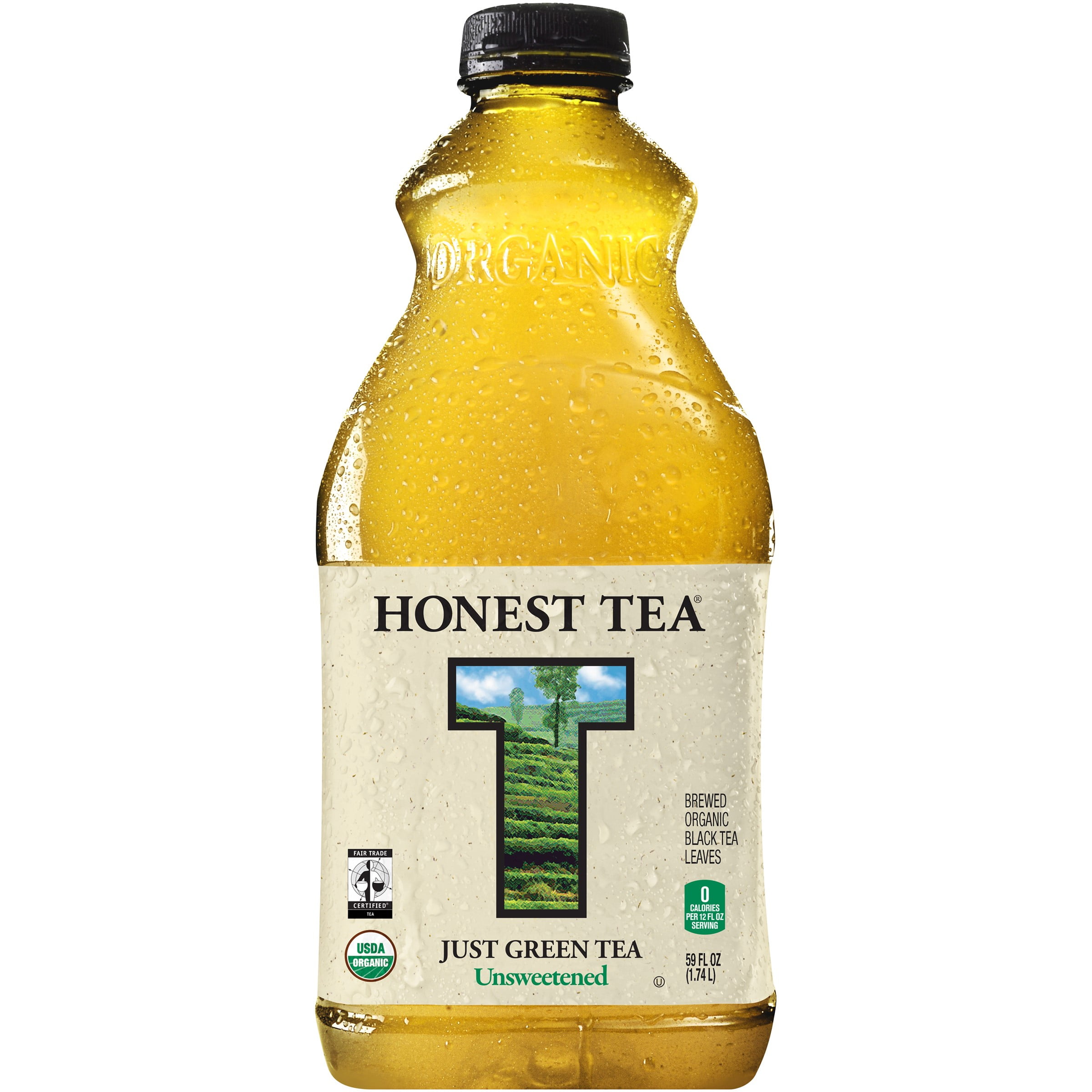 Honest Tea Just Green Tea, Unsweetened, 59 Fl Oz