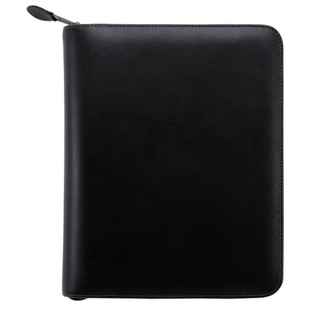 1.5 Inch Leather - Day-Timer Armorhide Leather Zippered 1.5 inch Planner Cover Desk Size - Planner