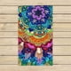 thumbnail image 1 of Toallas de baño ABPHQTO con patrón de mandala 40x70 cm, 1 of 1