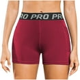 thumbnail image 2 of Royisotas Womens Shorts Pocket Summer Casual Shaping Compression Shorts Solid Color High Waisted Women Plus Size Shorts, 2 of 6
