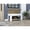 Light Oak, variant on Extendable Polygon Table | Liftable Feature for Bedroom Shoe Display | Durable Particle Board | Fixes Inadequate Storage Problems