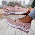 thumbnail image 3 of Orthopedic Shoes for Women Wide Width Comfortable Lightweight Slip on Sneakers Non Slip Arch Support 2026 Walking Shoes Pink Size 8, 3 of 5