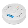 thumbnail image 3 of Detector digital de monóxido de carbono Alarma de CO alimentada por batería con indicador LED, 3 of 5