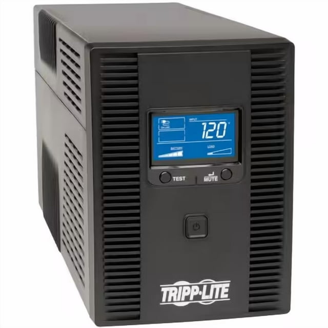 Tripp Lite series SMART1500LCDT UPS - Tower - 8 Hour Recharge - 2.30 Minute Stand-by - 120 V AC Input - 120 V AC Output - USB