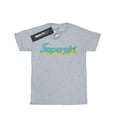 thumbnail image 1 of DC Comics T-Shirt en Coton pour Filles avec Logo Texte de Supergirl, 1 of 5