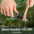 thumbnail image 6 of CIVIVI Pocket Folding Knife Button Lock Brazen 3.46" 14C28N Blade C19059C-2, 6 of 7