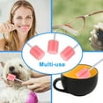 thumbnail image 6 of Triani 50Pcs Disposable Mouth Swabs Sponge, Mouth Swabs,Sponge Swab Disposable Medical Sponge Stick Tooth Mouth Cleaning Oral Care Tool (Pink), 6 of 7