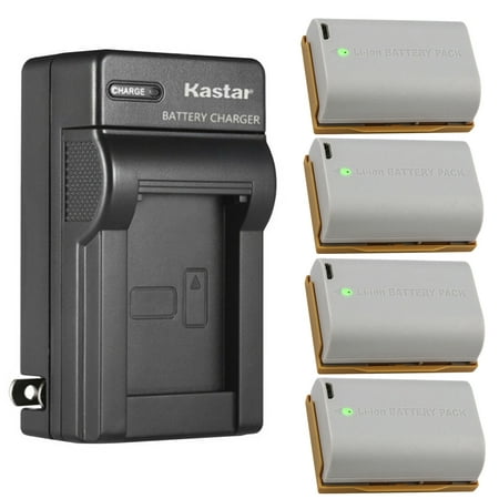 Image of Kastar 4-Pack Battery and AC Wall Charger Replacement for Blackmagic Design Pocket Cinema Camera 4K Blackmagic Design Pocket Cinema Camera 6K Blackmagic Design Pocket Cinema Camera 6K Pro