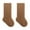 Brown, variant on Wyobmus Baby Knee High Socks Fall Winter Fleece Thick Warm Socks Patchwork Color Cozy Crew Socks B-Pink*