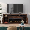 Carbon Loft Bridgevine Home 78 inch Electric Fireplace TV Stand Console ...