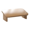 thumbnail image 1 of Reposapiés de , taburete de banco, taburete de enfermería, taburete de pie, reposapiés ergonómico para soporte l para oficina, PC, juegos Marrón inclinado Soledad Debajo del reposapiés del escritorio, 1 of 8