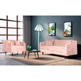thumbnail image 1 of Sala 3-2 De Velvet Palo De Rosa Modelo Ivanka Makora, 1 of 9