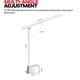 thumbnail image 2 of Lámpara de escritorio Honeywell H01 Pro Sunturalux™ LED plegable blanca, 2 of 8
