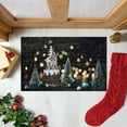 thumbnail image 4 of Custom Christmas Tree Red Truck Door Mat Holiday Rug for Festive Home, 4 of 4