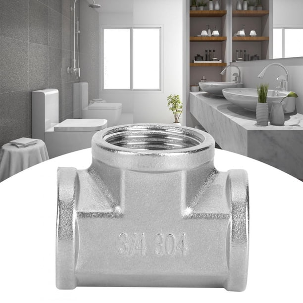 Adaptador En T Conector De Tubo Roscado, Conector En T Resistente Al Desgaste, Para Plomería Gas Materiales De Construcción Hardware ANGGREK Otros