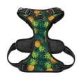 thumbnail image 5 of Picia Pineapples with Palm Leaves No-Pull Dog Harness Reflective Front Clip Vest with Handle,Step-in Air Dog Harness,Adjustable 2 Metal Rings 4 Buckles,Easy to Put on & Take Off Small, 5 of 9