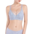 thumbnail image 1 of Sujetador de talla grande para mujer Sujetador de encaje fino acolchado con sujetadores con aro MABOTO Ropa interior de mujer, 1 of 6