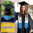 thumbnail image 3 of Graduation Stole Class of 2026 Country Flag Graduation Sash Unisex Adult 62" Long, 3 of 7