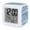 Dusty Blue, White, Gray, variant on Navy Blue Coastal Digital Alarm Clock for Bedrooms,Smart LED Alarm Clock with 7 Color Changing Night Light,Vintage Starfish Shell Summer Beach Nautical Silent Wake Up Clocks for Sleep Study 3.2"x3.2"