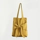 thumbnail image 2 of JennyShop Creativo Diseñado Bow Tote Bolsa De Hombro Literario Bolsa De Estudiante Bolsa De Lienzo, Nicho De Gran Capacidad Trendy Bolsa De Hombro Bolsa De Hombro, 2 of 8