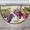 Multicolour 2, variant on CURLYOOT Vintage Grape Half Round Door Mat 24'' x 36'', Indoor Outdoor Entrance Rug, Semi Circular Area Rug, Non Slip Washable Absorbent Doormat, Laundry Room Rug
