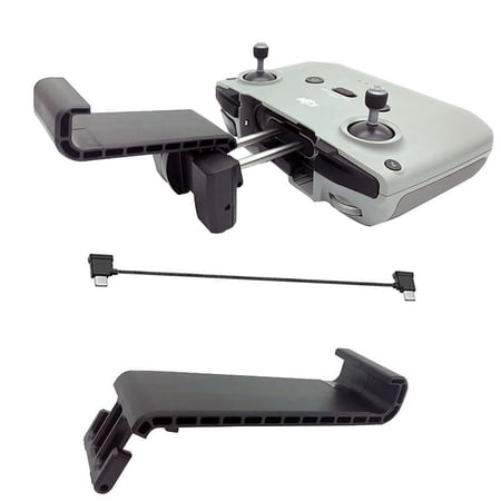 Remote Control Tablet Extension Bracket For DJI Mavic 3 / Air 2 / Air 2S / Mini 2, Style: Line Large+Type-c Line