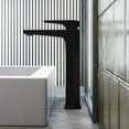 thumbnail image 6 of Voltaire Single Hole, Single-Handle, High Arc Bathroom Faucet in Matte Black, 6 of 12