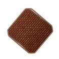 thumbnail image 5 of Dickly Bamboo Seat Cushion for Car and Truck, Interior Decoration for Car, Multipurpose 43.5x43.5cm Coffee, 5 of 9