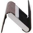 thumbnail image 6 of Set of 3 Double Sided Faux Saffiano Leather Business Card Cases (Brown, Stripes), 6 of 7