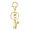 Multicolor, variant on Custom Letter Keychain Key Ring For Initial Charm With Sturdy Metal Loop And Easy To Find Design For And Luggage