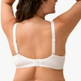 thumbnail image 3 of Plus Size Minimizer Bra Underwire Full Coverage Lace Unpadded Bra for Women, White, 3 of 6