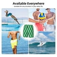 thumbnail image 6 of Rateoe green party Pattern Men’s Swim Shorts with Compression Liner – Double-Layered Quick-Dry Swimwear, Comfortable & Stretchy Beach Shorts-Medium, 6 of 6