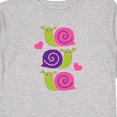 thumbnail image 4 of Inktastic Snail Lover Girl Garden Snails Girls Long Sleeve Toddler T-Shirt, 4 of 5
