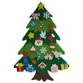 thumbnail image 4 of Fattazi DIY Felt Christmas Tree for Kids Toddlers, 3FT Wall Hanging Xmas Tree with 26 Detachable Ornaments, Christmas Party Decoration & Gift,F, 4 of 8