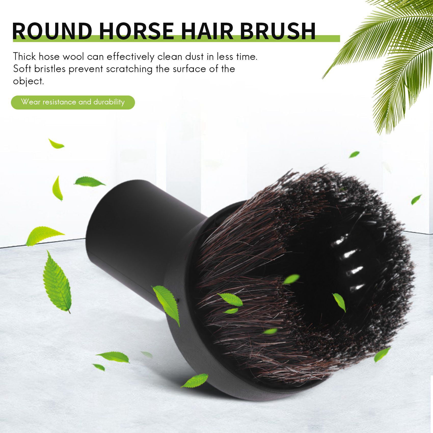 Round horse hair sale brush