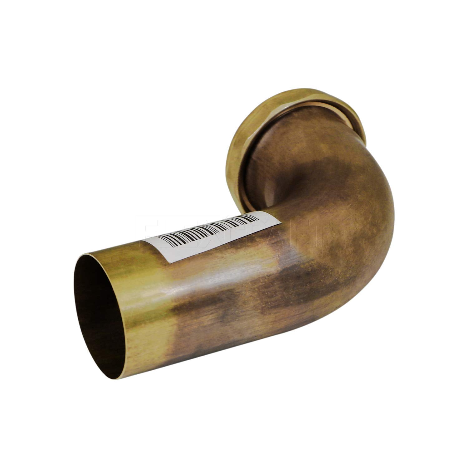 Highcraft 20-1962 Slip Joint Waste Bend for Tubular Drain Applications, 1-1/2 in. x 6 in., 20GA Brass