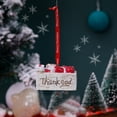 thumbnail image 2 of Colgante de resina de árbol de Navidad, adorno de cuerda roja, decoración de ventana de pared de Navidad, decoración de dormitorio escolar, caja de agradecimiento Inevent HA010000-07, 2 of 6