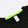 thumbnail image 4 of Mens Tall Tshirts V Neck T Shirts Men Men's Compression Shirts Short Sleeve Athletic Workout Shirt Rash Guard Base Layer Running Gym Undershirt Gear, 4 of 9