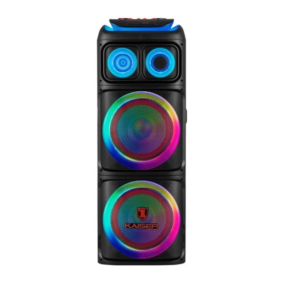 Bocina Profesional Bluetooth Kaiser KDS-1202A 2 x 12 pulgadas 120 W RMS