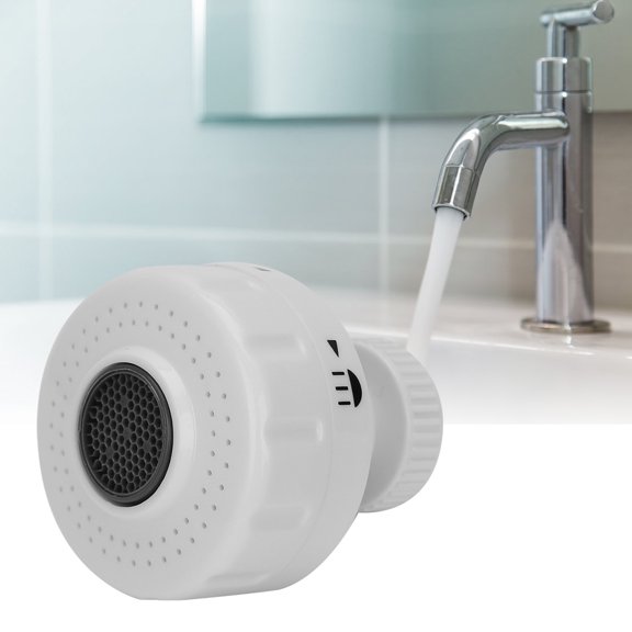 Water Saving Faucet Aerator, Basin Sink Rotating Ball Joint Faucet Parts, ABS Material Bathroom Accessories Toilet Bathroom For Connection Faucet